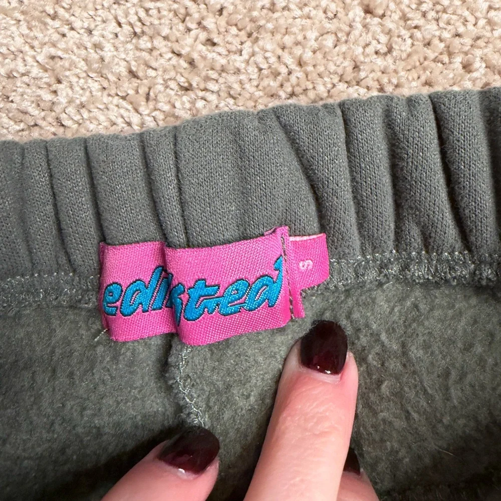 Edikted Joni Green Sweatpants Size‎ Small